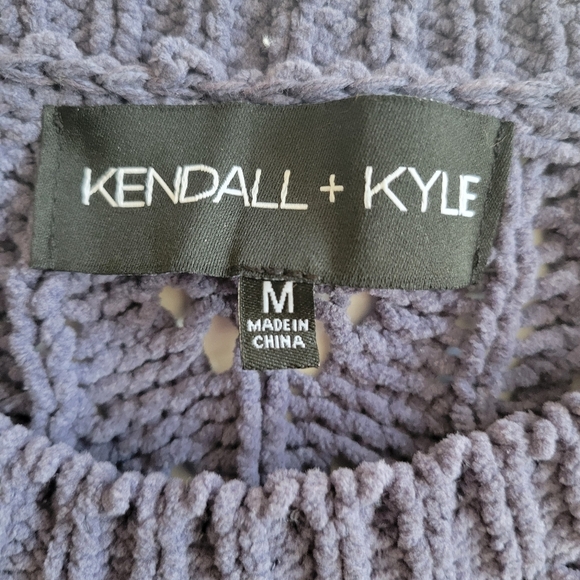 Kendall + Kylie Open Weave Sweater. - Picture 4 of 6